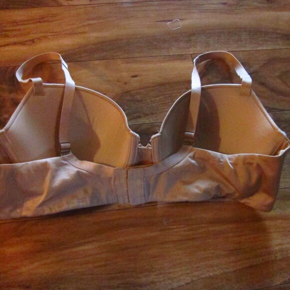 SPANX Beige Bra-La-Mode Padded Balconette Underwire Bra Size 38C - Picture 3 of 5